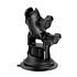 RAM Mount Plastic Locking Suction Base with Pivot Arm and Open 1 inch Socket