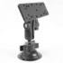 RAM Mount Rectangular Plate on Standard Arm Suction Cup Mount 1.0 Ball