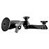 RAM Mount Aluminum Double Swing Arm with Rotating End and 3.68 inch Ball Plate