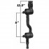 RAM Mount Plastic Adjustable Adapt-A-Post 13.5 inch Extension Arm