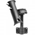 RAM Mount Plastic RAM Tube Jr. Fishing Rod Holder with Standard 6 inch Post Spline and Vertical Bulkhead Mounting Base
