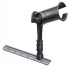 RAM Mount Plastic RAM Tube Jr. Fishing Rod Holder with Short 4 inch Post Spline and Adapt-A-Post Track Base
