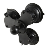 RAM Mount Triple Suction Base Steel on C-Ball RAM-224-3U