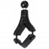 RAM Mount Aluminum Large Yoke Clamp Base with 1 inch B-Ball