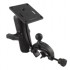 RAM Mount Plastic Clamp Base with Round Plate and Plastic Arm Mount