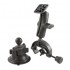 RAM Mount Plastic Yoke Clamp Base with AMPS Plate and Suction Cup