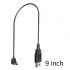 3BR Powersports Garmin USB to miniUSB Power Cable 9 Inches