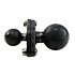 RAM Mount Arm Connector with 1 and 1.5 inch Ball