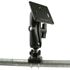 RAM Mount Monitor Display Plate on Small Dual U-Bolt Rail Base