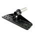 RAM Mount Aluminum Large 11 x 3 inch Plate with 1 inch Pipe Post