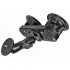 RAM Mount Aluminum Camera Plate Dual Locking Suction Cup Mount