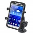 RAM Mount Universal X-Grip IV Cradle on Round Flex Adhesive Mount