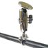 RAM Mount Chrome Rail Base Round Plate Assembly