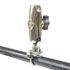 RAM Mount Chrome Rail Base with Open Socket Arm