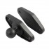 RAM Mount Aluminum Square Rail Clamp Base for 4 inch Width with 1.5 inch Ball NO HARDWARE