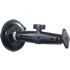 RAM Mount Rubber 4'' Suction Cup with Aluminum Long Arm and Diamond Plate Assembly