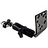 RAM Mount Zinc U-Bolt Rail Base with Extension Plate Assembly