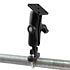 RAM Mount Aluminum Universal AMPS Plate Zinc Coated U-Bolt Motorcycle Mount