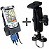 RAM Mount Aluminum Powered Compaq iPaq 4100 PDA Zinc Coated U-Bolt Mount