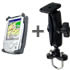 RAM Mount Aluminum Dell Axim X5 PDA on Zinc Coated U-Bolt Mount