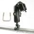 NPI RAM U-Bolt Rail Mount with Belt Button Clip