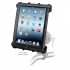 RAM Mount Aluminum Tab-Lock Large Tablet Zinc Coated U-Bolt Locking Mount for 10 inch Screens