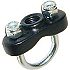 RAM Mount Zinc Coated 0.5 to 1 inch U-Bolt with Aluminum 0.25 inch NPT Threaded Hole Base