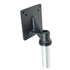 RAM Mount VESA 75mm and 100mm Monitor Plate with 1 inch dia Post