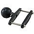 RAM Mount Aluminum Square Rail Clamp Base for 5 inch Max Width on 2.25'' Ball