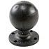 RAM Mount Round 2.5 inch dia Round Plate with 2.25 inch Ball