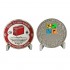 Go to the Geocaching Official 100 Finds Geocoin webpage