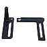 RAM Mount Aluminum Vehicle Seat Rail Base Brackets ONLY