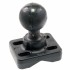RAM Mount Aluminum Quad Hole Pipe Plate with 1.5 inch Ball