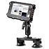 RAM Mount Aluminum Tough Tray II HD Dual Suction Plate Netbook Mount 1.5 inch Ball