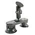 RAM Mount Round Plate Dual Locking Suction Cup Mount Aluminum