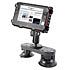 RAM Mount Aluminum Tough Tray II Dual Locking Suction Cup Netbook Mount