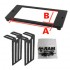 RAM Mount RAM Custom 4 inch Faceplate for Console Box Mount