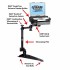 RAM Mount Vehicle Laptop Mount Dual Swing Arm for Subaru
