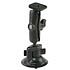 RAM Mount Plastic 3.25'' Locking Suction Cup with Standard Arm and Aluminum Plate