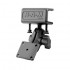 RAM Mount Aluminum Glare Shield Short Arm Mount with AMPS Plate