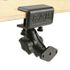 RAM Mount Aluminum Glare Shield Short Arm Mount with Diamond Plate