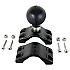 RAM Mount Aluminum Rail Clamp Mount Base 2 to 2.5 inch width 2.25 inch Ball