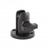 RAM Mount Plastic 2.5'' dia Base with Octagon Button and 1 inch Socket