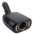 Arkon Power Inverter with 12V / 24V DC Socket and 2 USB Ports