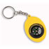 Geocaching Yellow Compass Key Chain