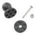 RAM Mount Plastic Handi-Case 1 inch Ball Base with Nipple Connection