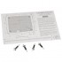 Lowrance Elite 5 and Mark 5 FM-ME5 Fishfinder and GPS Chartplotter Series Flush Mount Kit