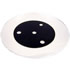 GPS City Acrylic Round Plate with Adhesive Disk