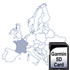 Garmin microSD City Navigator BeNeLux & France NT Card with Adapter