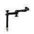 RAM Mount Tele-Pole Male 8 inch Long Upper Tube with Dual Swing Arm and Plate